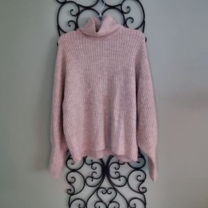 Sweater with bell sleeves